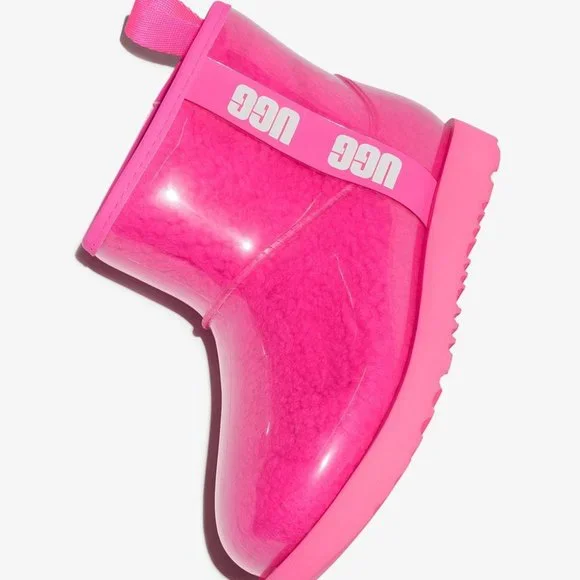 UGG Kids' Classic Clear Mini II Boots pink